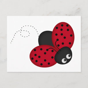 Carte postale Lady Bug Luck