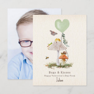 Carte Postale Lady Buisses & Baisers Snail Classroom Valentine P