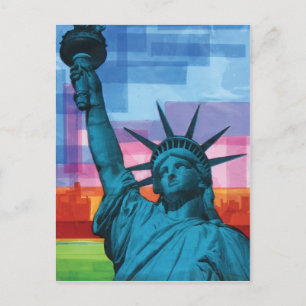 Carte Postale Lady Liberty