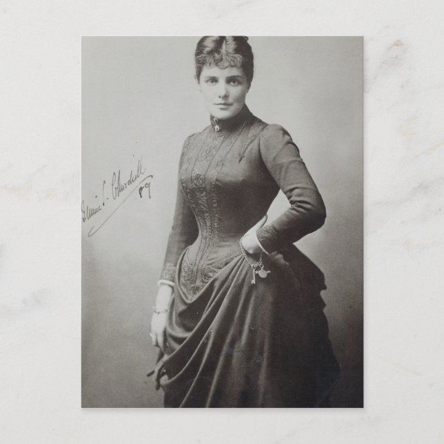 Carte Postale Lady Randolph Churchill (Devant)