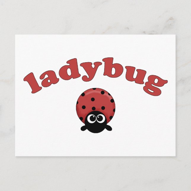 Carte Postale Ladybug (Devant)