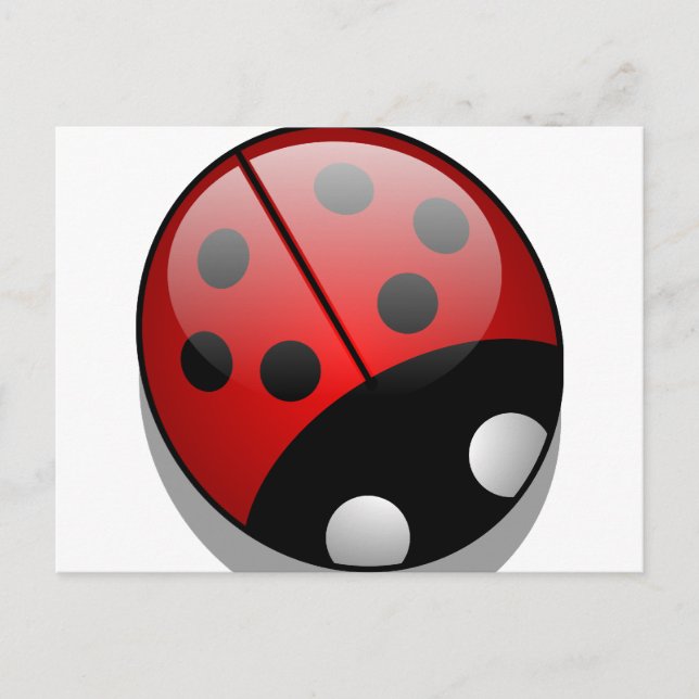Carte Postale Ladybug (Devant)