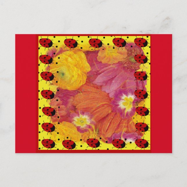 Carte Postale Ladybug (Devant)