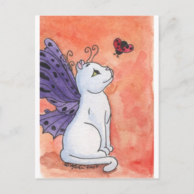 Carte Postale Ladybug Friend (Devant)