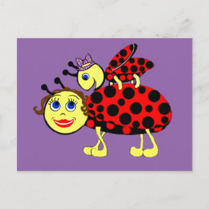 Carte Postale Ladybugs