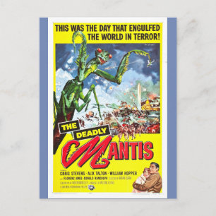 Carte Postale L'affiche du film MORTEL MANTIS