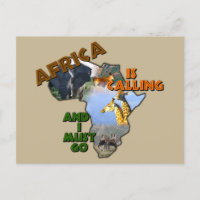 L'Afrique appelle le collage de la faune