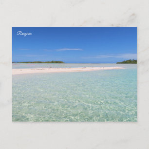 Carte Postale Lagon bleu de Rangiroa