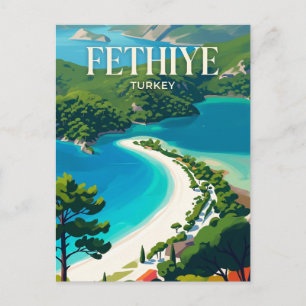 Carte Postale Lagune d'Ölüdeniz Turquie