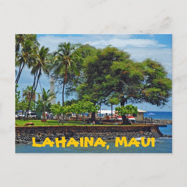 CARTE POSTALE LAHAINA, MAUI (Devant)