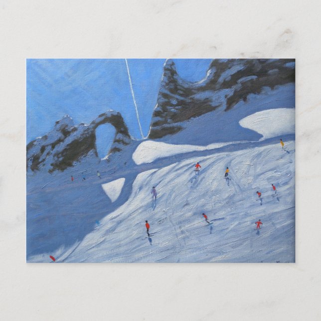 Carte Postale L'aiguille Percee Tignes 2009 (Devant)