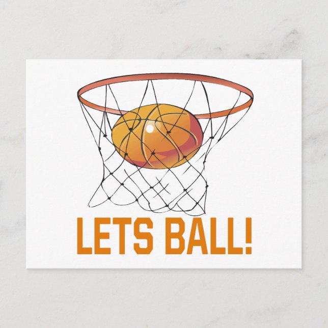 Carte Postale Laisse Ball (Devant)