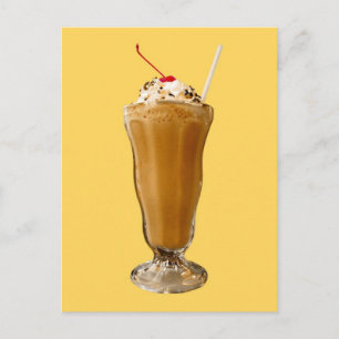 Carte Postale Lait au chocolat