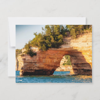 Carte Postale Lake Arch, PIctured Rocks National Lakeshore, MI