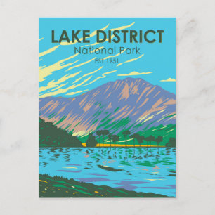 Carte Postale Lake District National Park Lac Buttermere