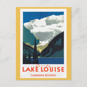 Carte Postale Lake Louise Rockies Canada
