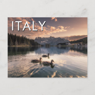 Carte Postale Lake Misurina Dolomites, Italy