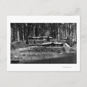 Carte Postale Lake Tahkenitch Resort Cabines sur la côte de l'Or