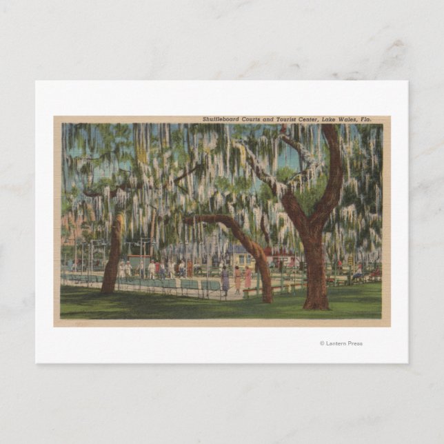 Carte Postale Lake Wales, FL - Vue extérieure du tableau de bord (Devant)