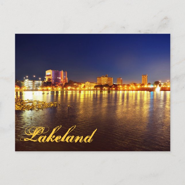 Carte Postale Lakeland, Floride, États-Unis (Devant)