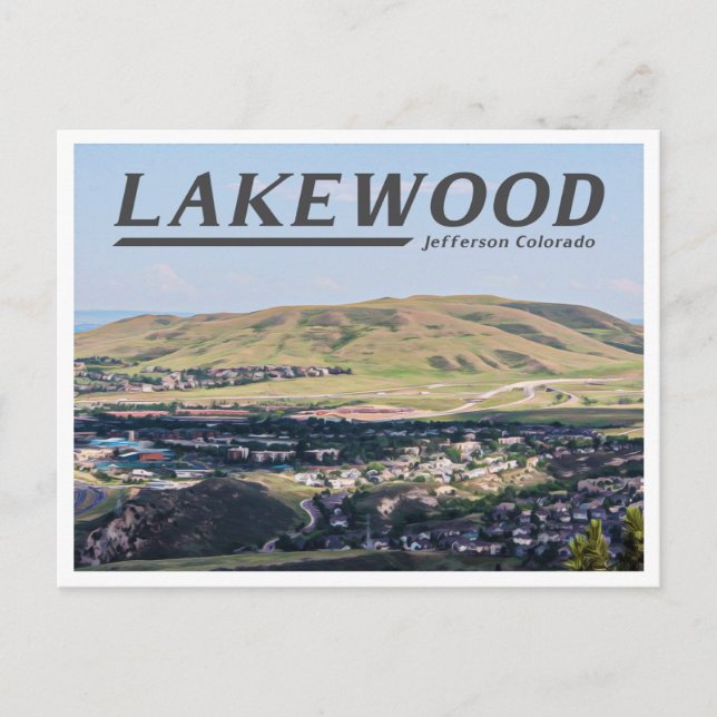 CARTE POSTALE LAKEWOOD COLORADO (Devant)