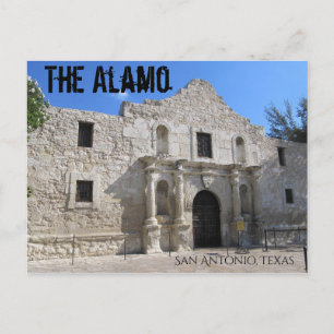Carte Postale L'Alamo San Antonio Texas