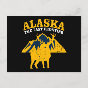 Carte Postale L'Alaska La Dernière Frontière