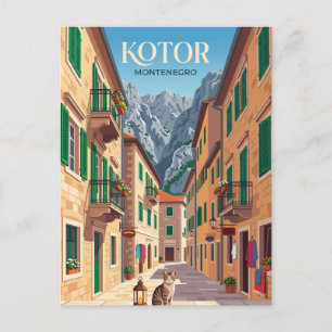 Carte Postale L'Allée de St. John's Montenegro