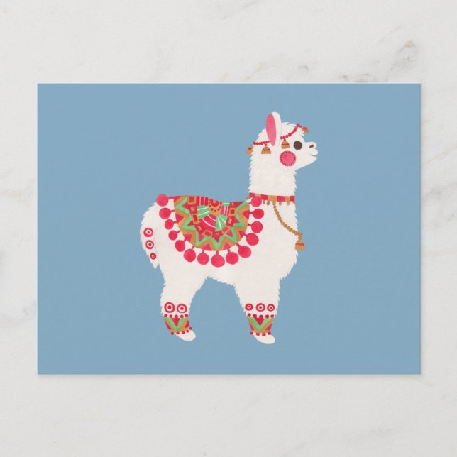 Carte Postale L'Alpaca (Devant)
