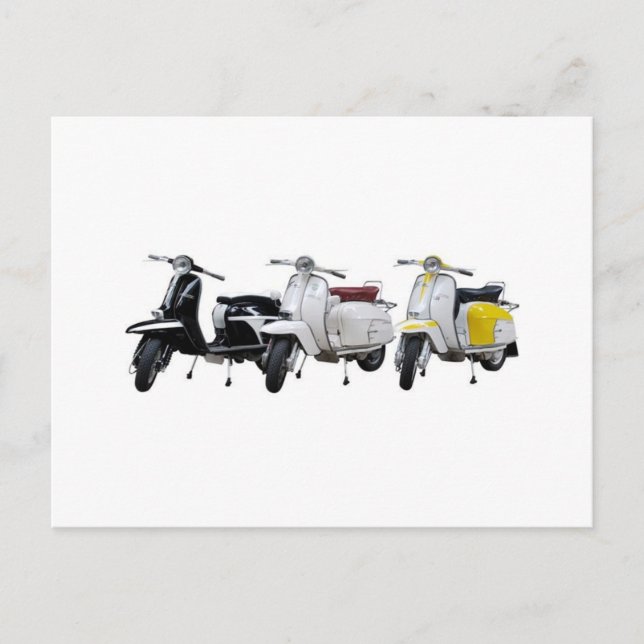 Carte Postale lambretta (Devant)