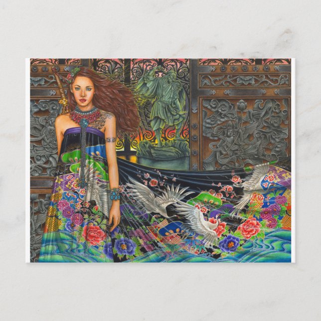 Carte postale "Lament For The Living" (Devant)