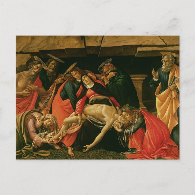 Carte Postale Lamentation du Christ. c.1490 (Devant)