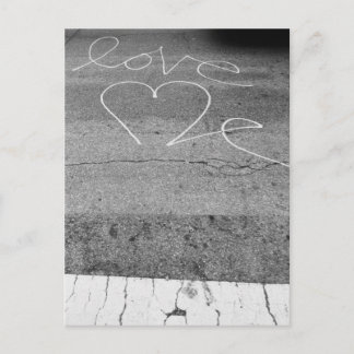 Carte Postale L'amour dans la rue