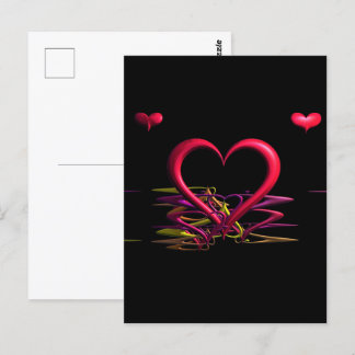 Carte postale L'amour dans l'obscurité