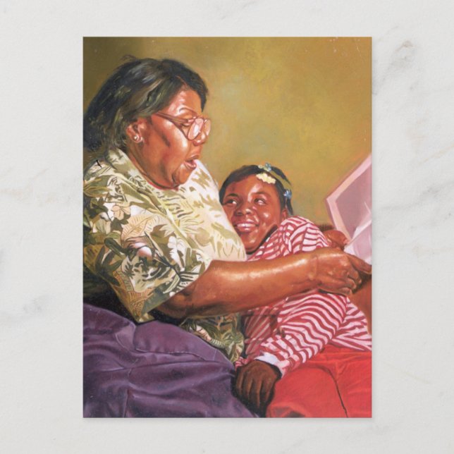 Carte Postale L'amour de grand-mère 1995 (Devant)