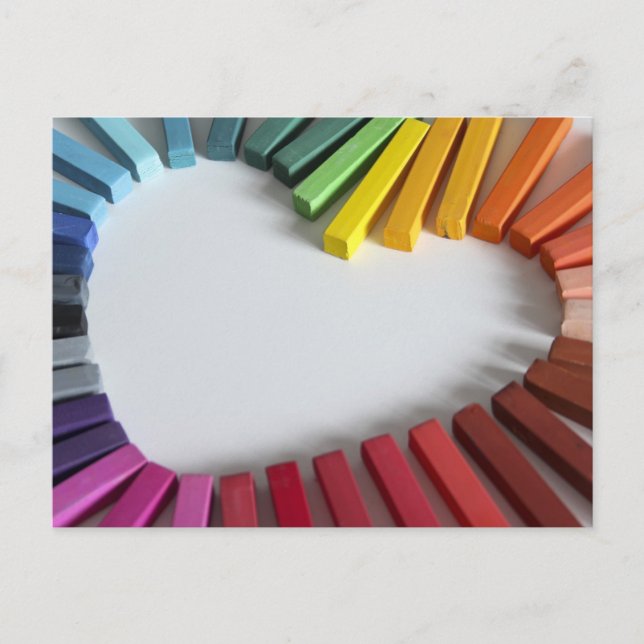 Carte Postale L'amour de la couleur (Devant)