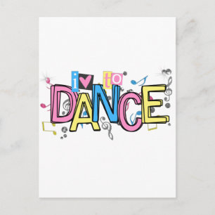 Carte Postale L'amour de la danse