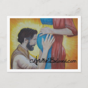 Carte Postale L'amour du père