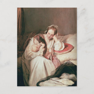 Carte Postale L'amour d'une mère, 1839