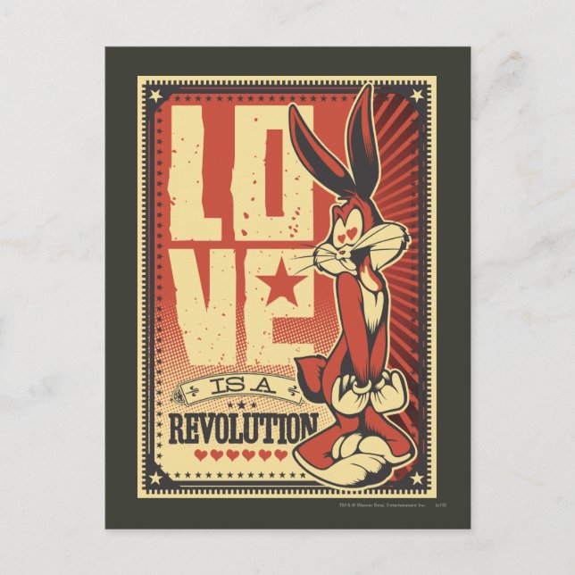 Carte Postale L'amour est une révolution (Devant)
