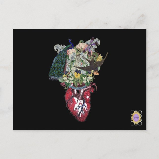 Carte Postale L'amour grandit (Devant)