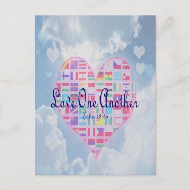 Carte Postale L'amour l'un l'autre (Devant)
