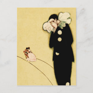 Carte Postale L'amour perdu de Pierrot par Sophia Chiostri