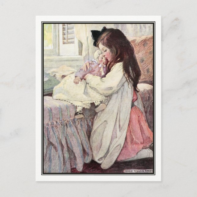 Carte Postale L'amoureux de Jessie Willcox Smith (Devant)