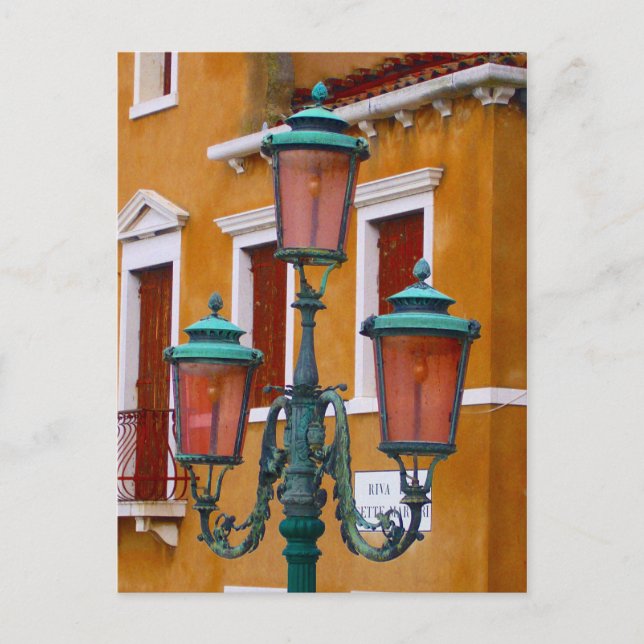 Carte Postale lampe de ventilation-poste (Devant)