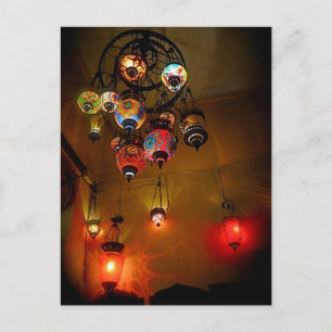 Carte Postale Lampes turques
