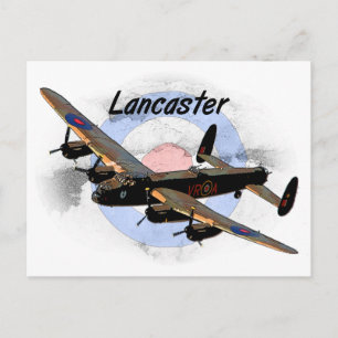 Carte Postale Lancaster Bomber