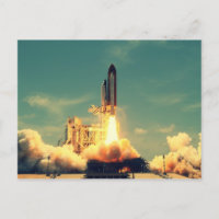 Lancement de la fusée