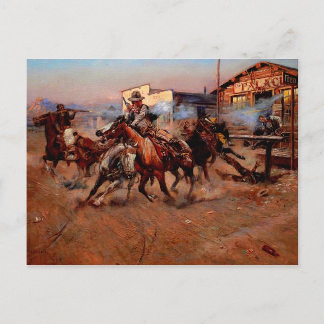 Carte Postale L'Ancien Ouest (Devant)