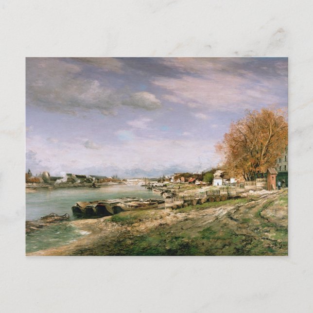 Carte Postale L'ancien quai de Bercy, Paris, 1880 (Devant)